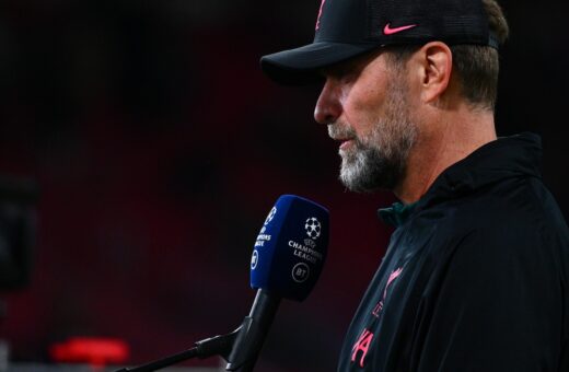 Jürgen Klopp durante un'intervista