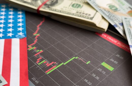 Grafico del deficit commerciale USA