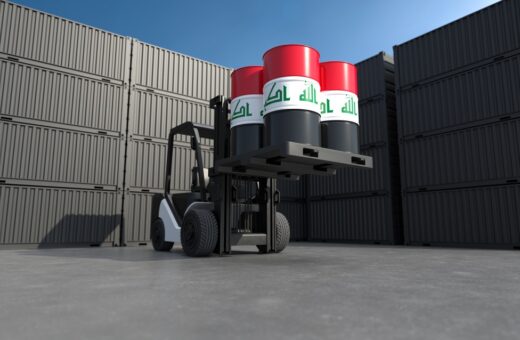 Raffineria petrolifera in Iraq
