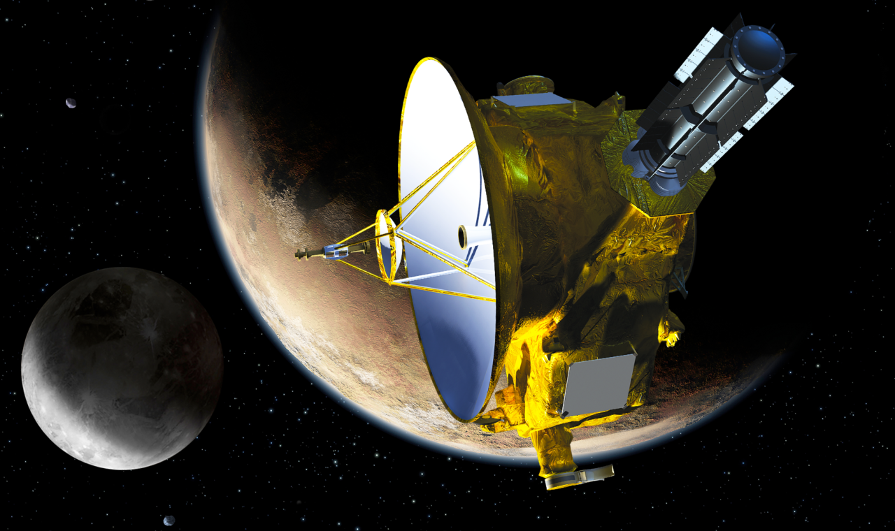 Sonda New Horizons in azione