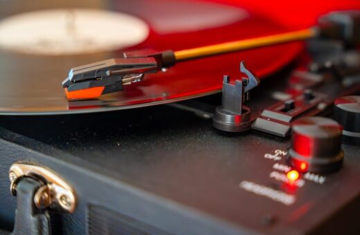 Ascolto musicale in un listening bar