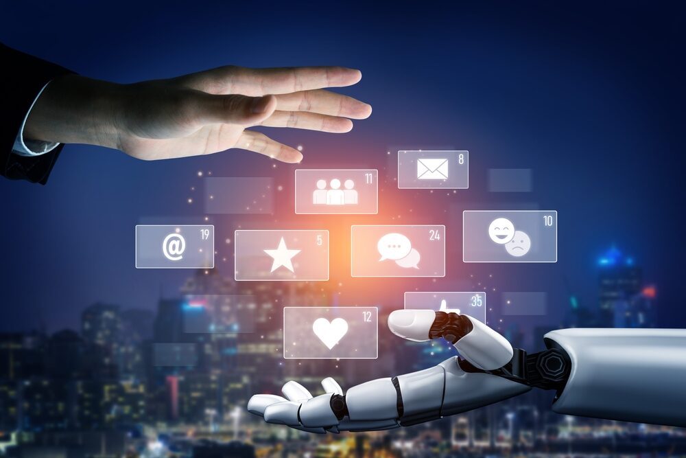 Immagine di analisi delle emozioni con tecnologia AI