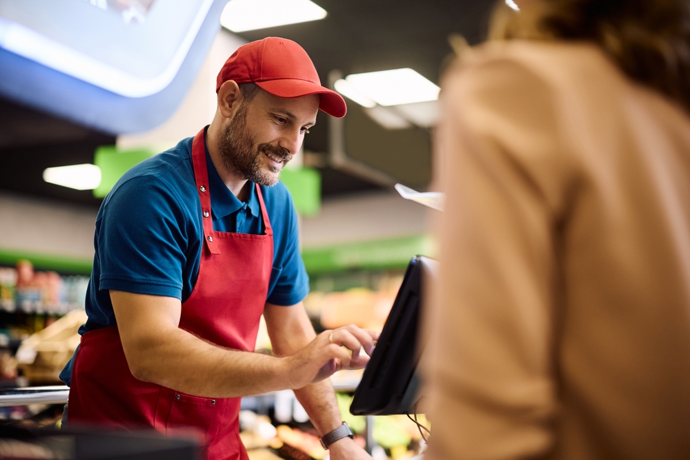 Tecnologia Vision AI per la verifica dell'età nei self-checkout