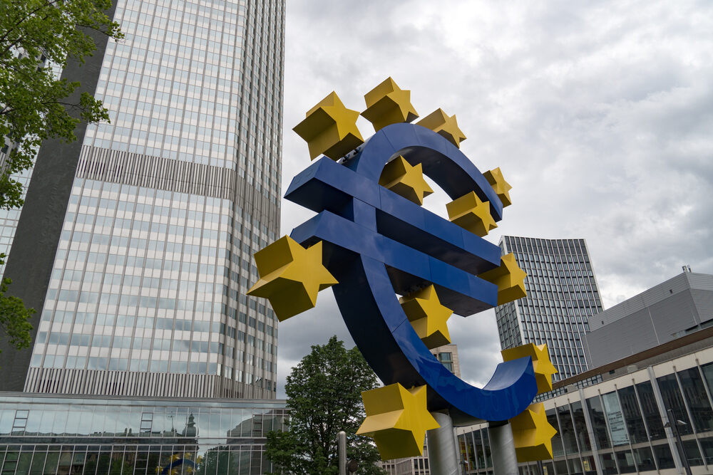 Grafico dei rischi economici nell'Eurozona