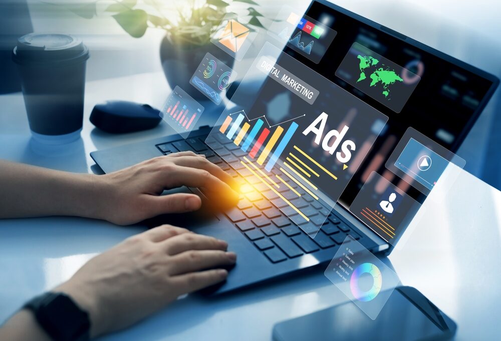 Grafico sulla pubblicità digitale