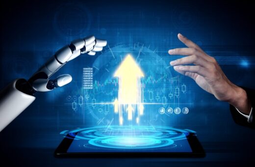 Rappresentazione grafica dell'intelligenza artificiale nelle imprese