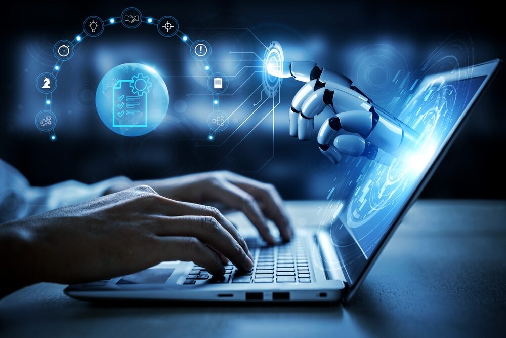 Illustrazione sull'intelligenza artificiale e trasparenza