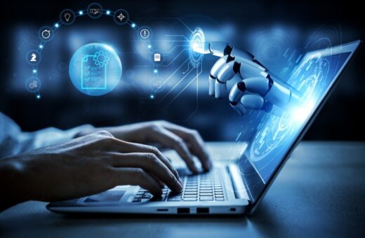 Illustrazione sull'Intelligenza Artificiale e la qualità del software