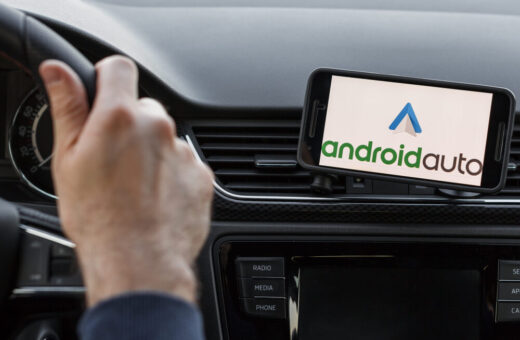 Screenshot dell'interfaccia di Android Auto